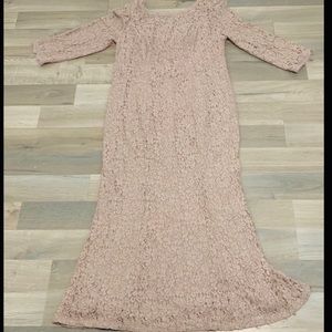 Mauve Long Formal Dress